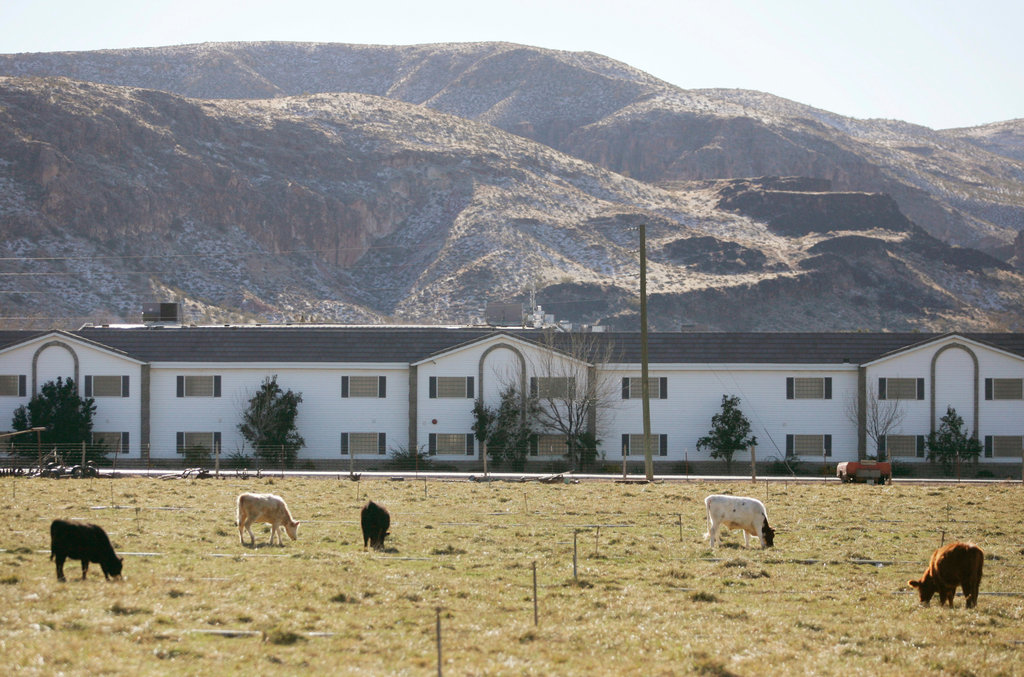 Zabudowania Cross Creek Programs w Utah, źródło: nytimes.com